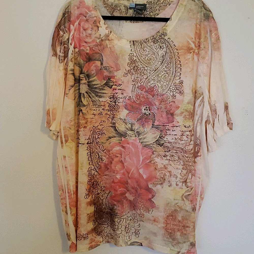 Liz & Me 5x blouse